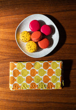 Orange-Mustard Pomegranate - Japanese Linen Napkins