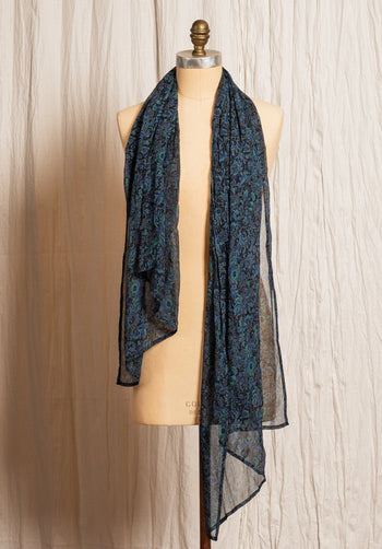 Night Lotus Scarf