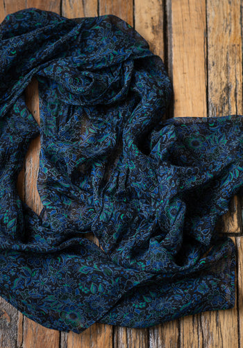 Night Lotus Scarf