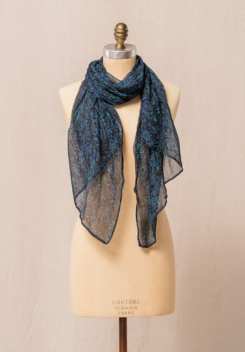 Night Lotus Scarf