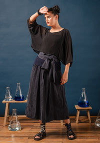 Japanese crinkle cupro, 100% made in australia