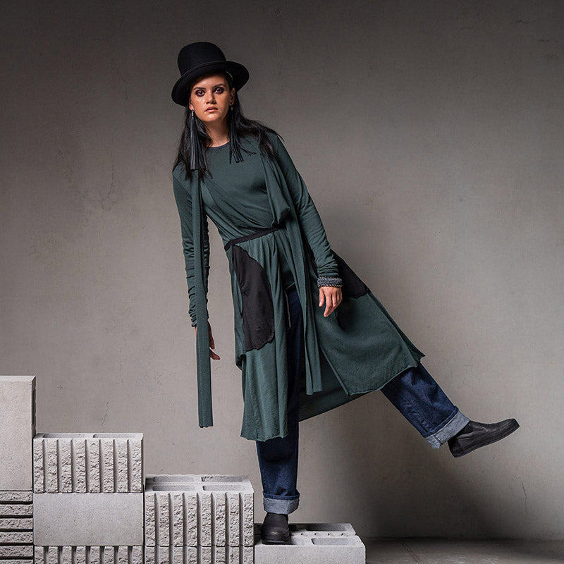 Merino wool clothes, women jacket, older women's clothing