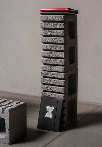 A5 Duality Journal - Lucy Simpson Collaboration - Natural Black