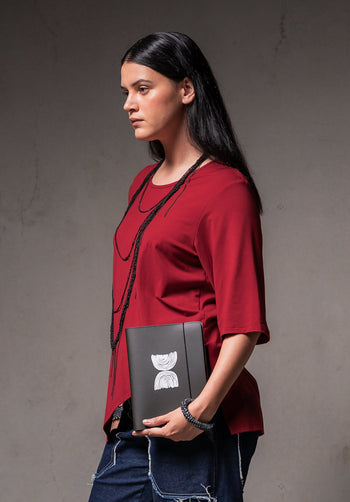 A5 Duality Journal - Lucy Simpson Collaboration - Natural Black