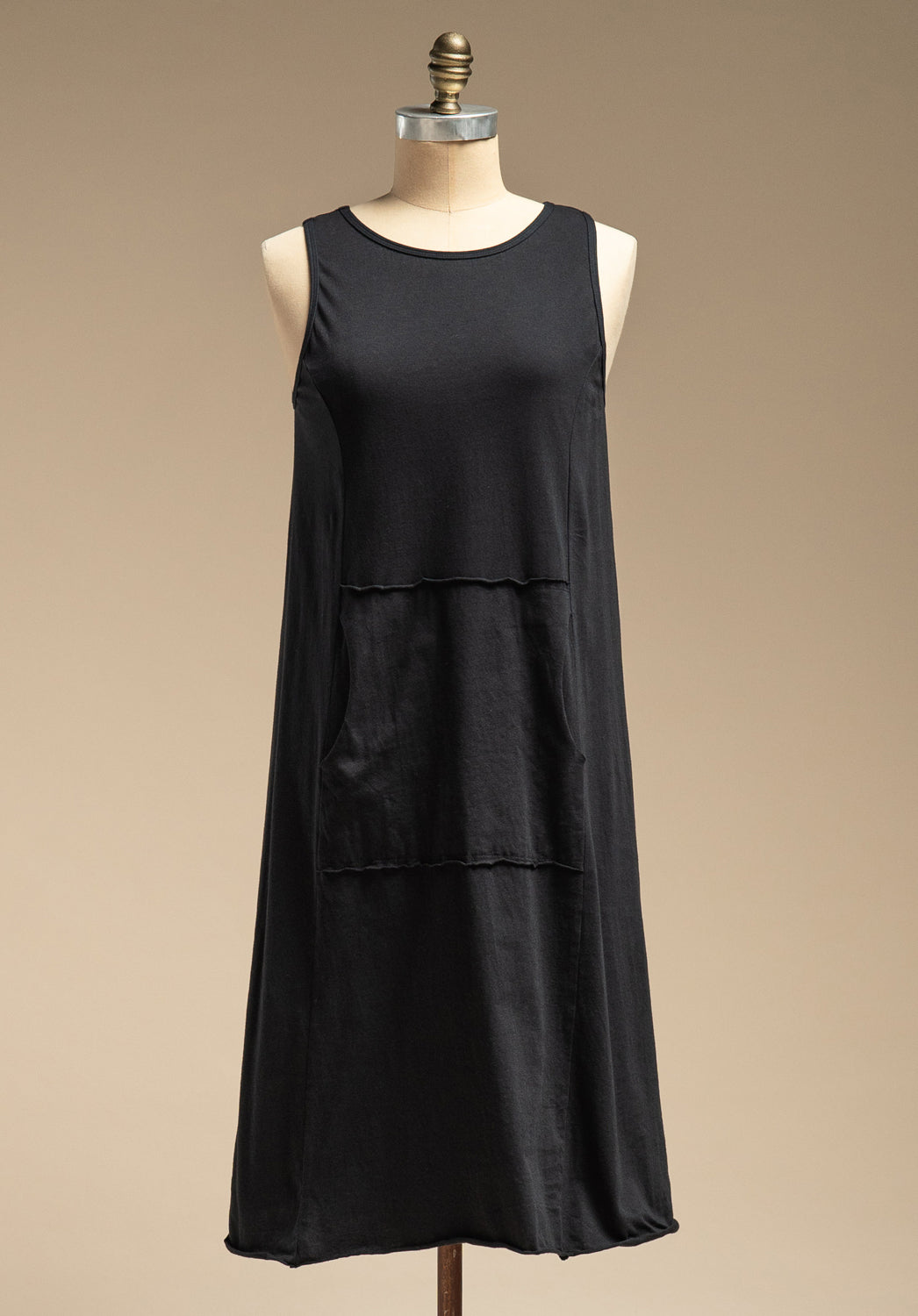 Blythe black organic cotton dress | Australian made clothes Blythe black organic cotton dress | Australian made clothes