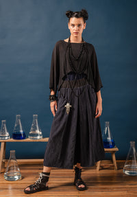 womens fashion made in australia blue cupro pants