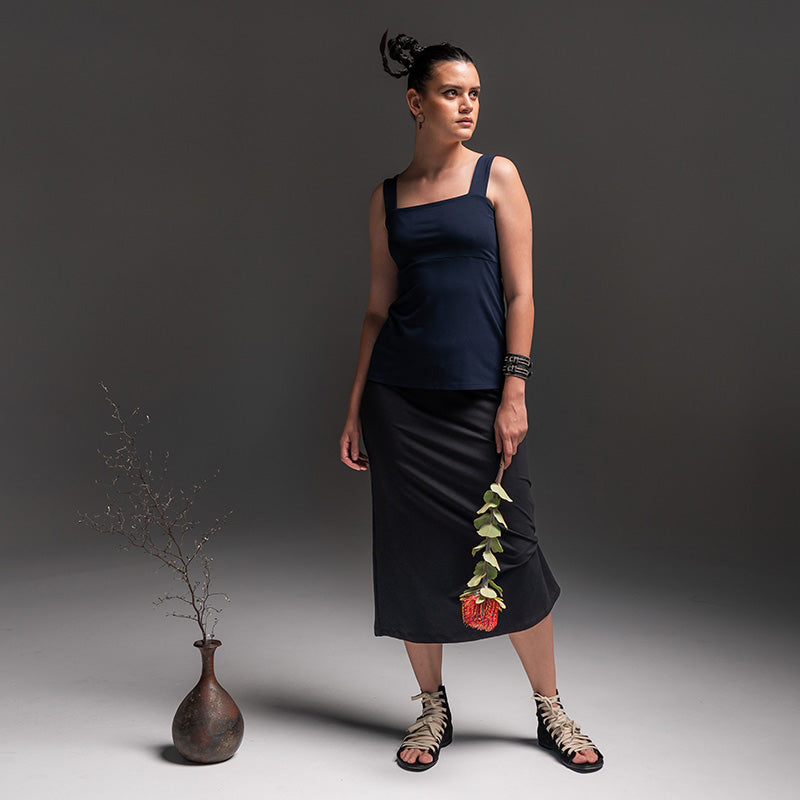 womens bamboo clothing australia, australian made clothes, black skirts online