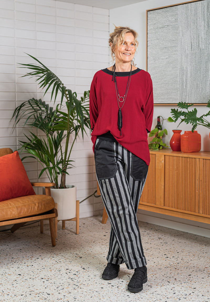 striped pants women, australia designer clothes