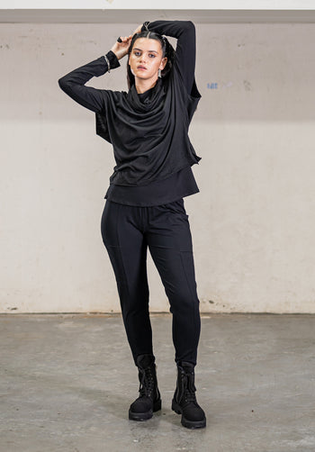 Nellie pant black bamboo