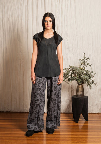 Sprig Pants Scribble Print
