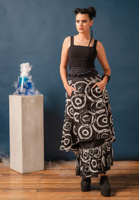 Synthesis Skirt Vintage Silk