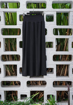 Thea skirt black bamboo