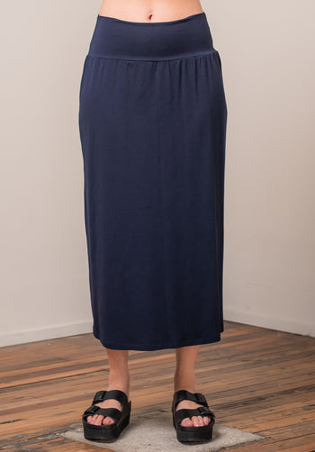 Thea skirt ink bamboo