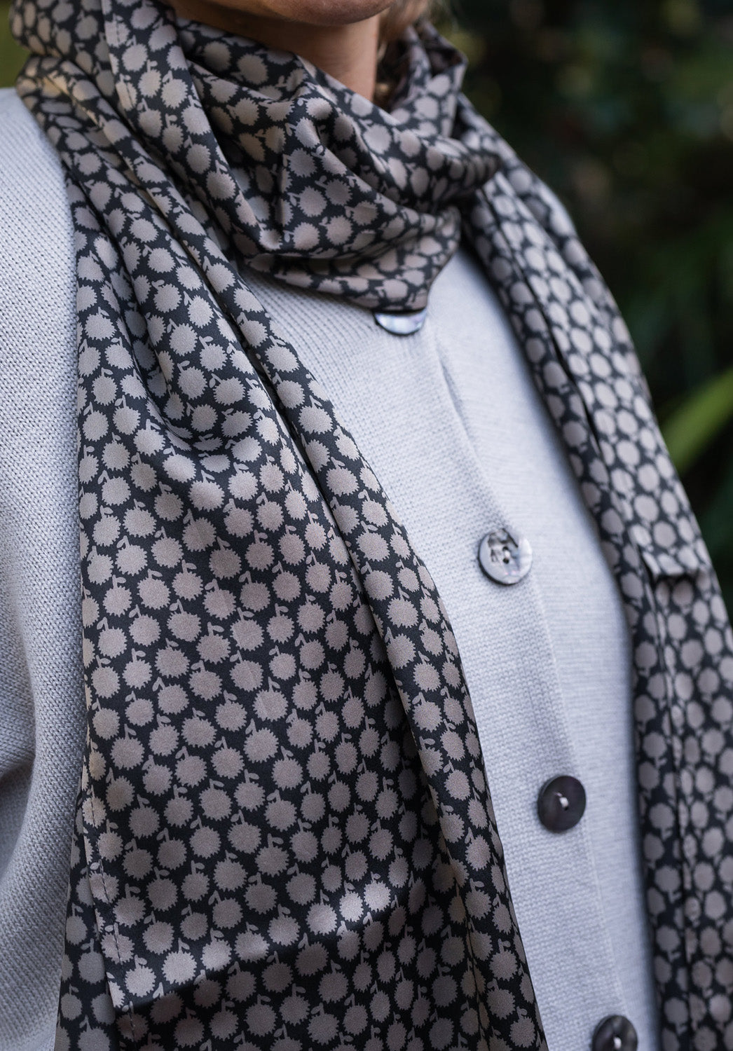 printed silk scarf, australian made gifts online