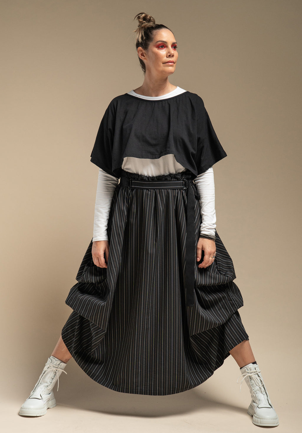 womens cotton clothing online, natural fibre skirt