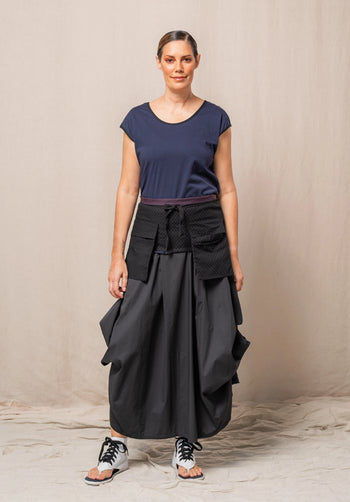 Dusk top indigo organic cotton