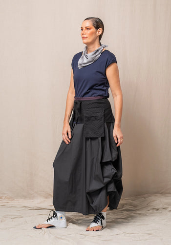 Dusk top indigo organic cotton