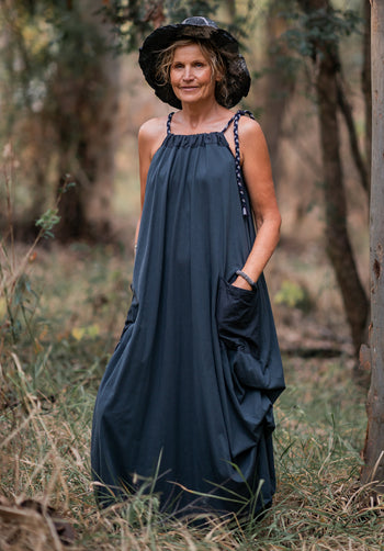 Winona dress granite