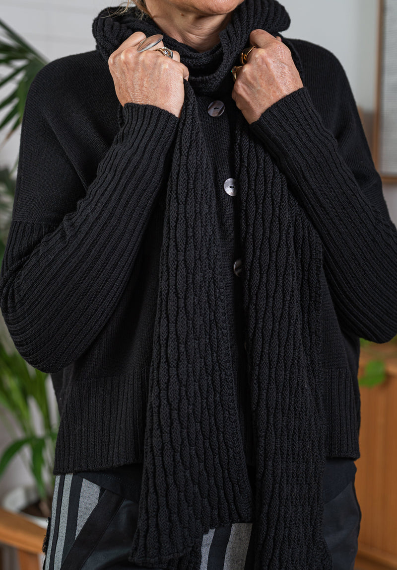 Australian merino, knitted scarves online