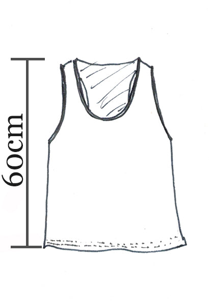 Abby top black organic cotton