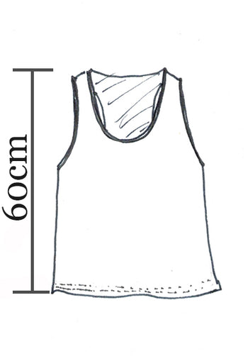 Abby top dill print organic cotton