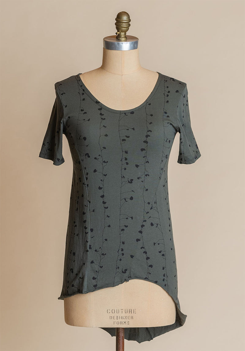 ecological clothing, funky green tops, trendy womens tops online