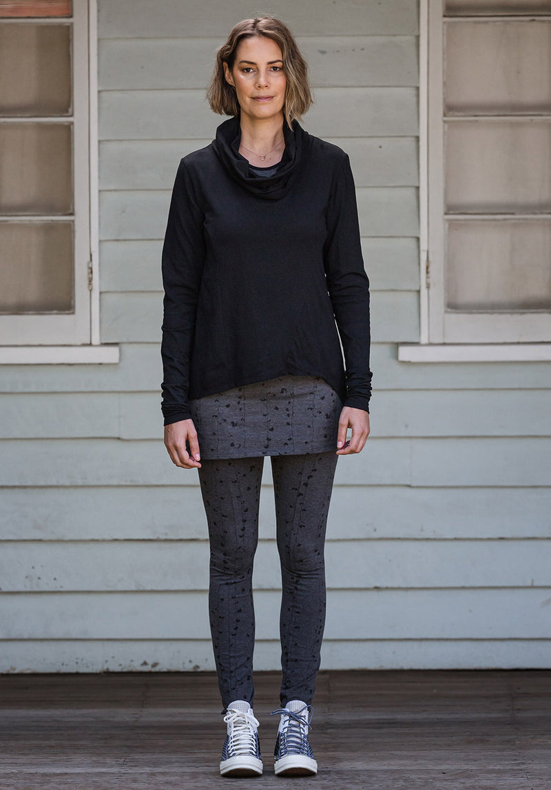 ethical fashion online, black womens tops, made in brisbane