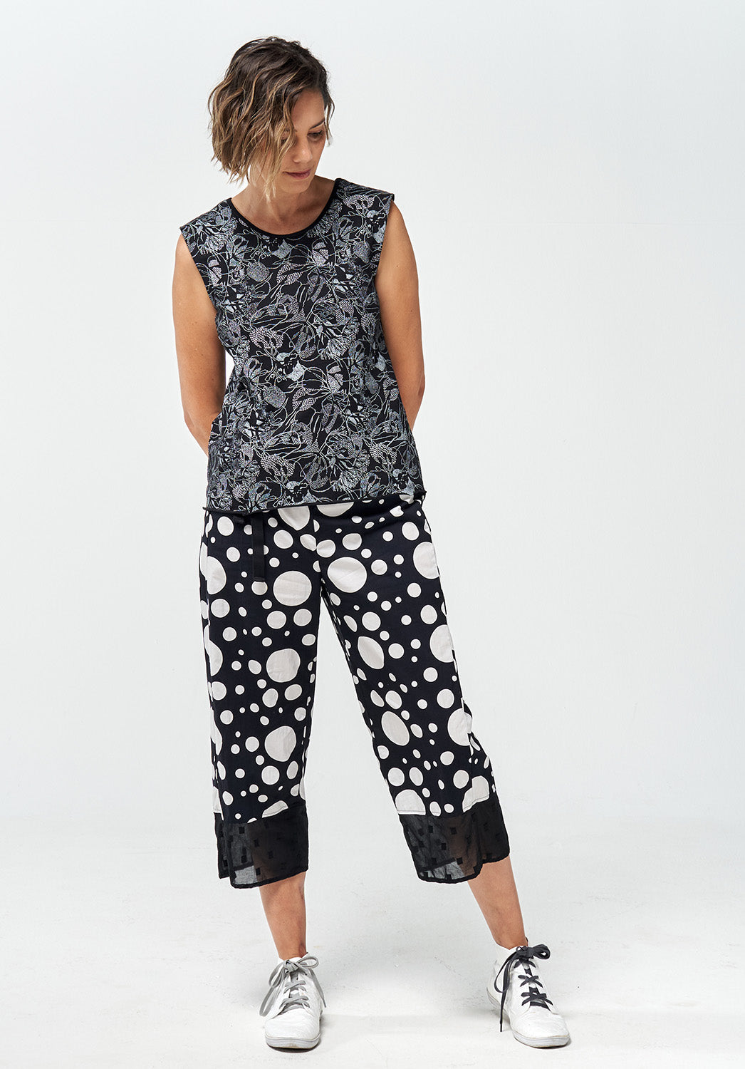 printed tank tops australia, printed womens tops, boutique fashion online, australian fashion designer, sustainable fashion