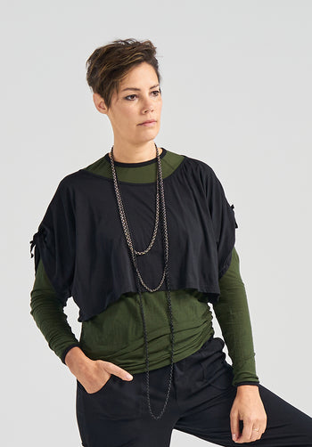 sustainable clothing designer, funky women top, clothing brands made in australia