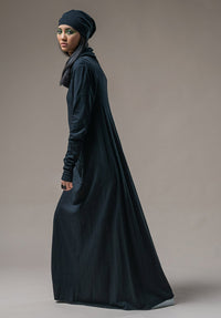 Blythe Maxi dress black organic cotton