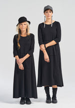 australian womens dresses, black cotton dress