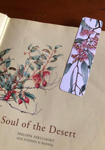 australian botanical art, bookmarks made in australia
