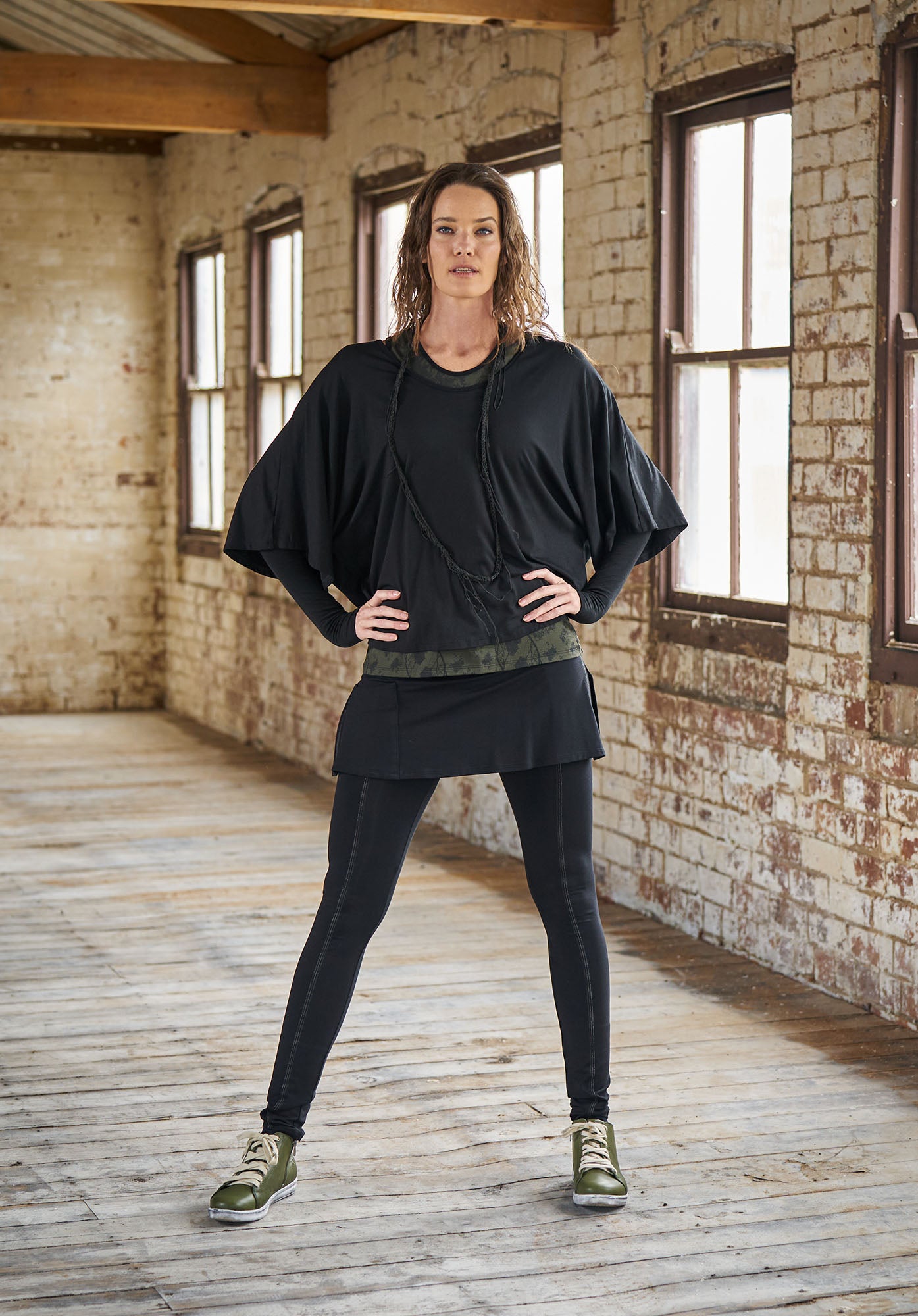 women bamboo clothes, fashion design leggings