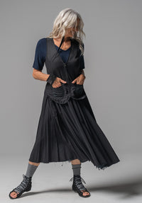 navy bamboo tshirt, womens clothing Australia