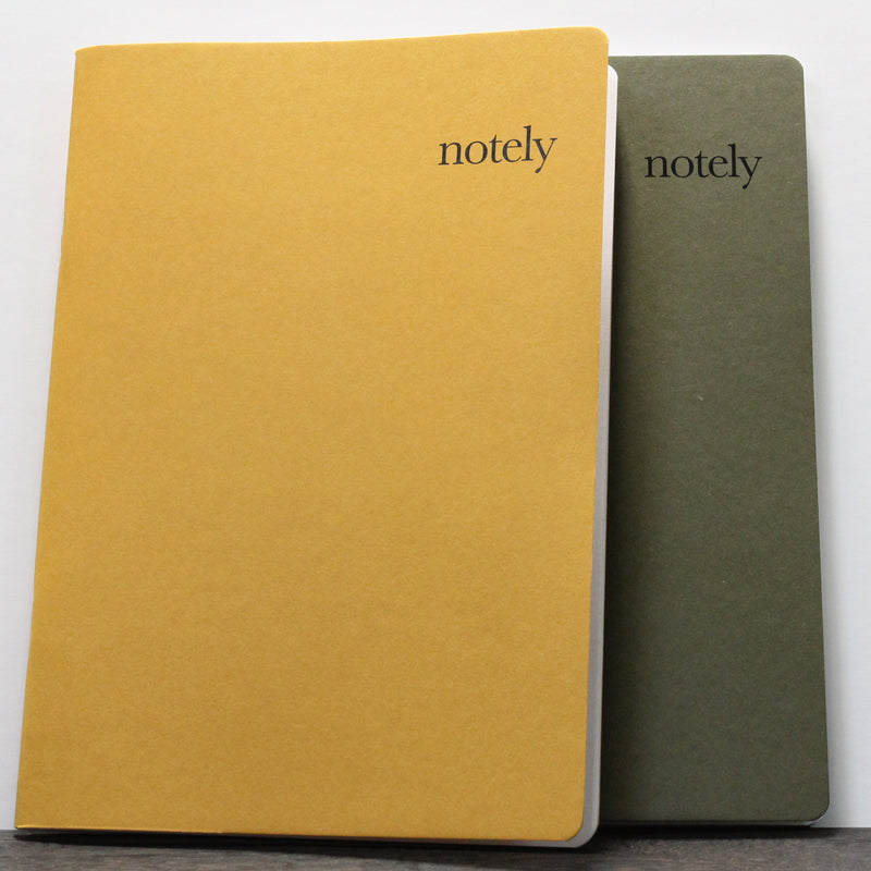 eco friendly stationery, recycled notebook