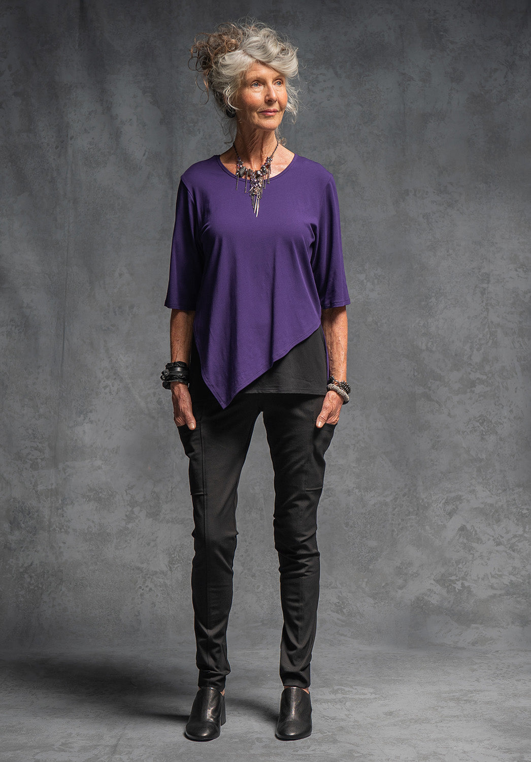 bamboo clothing australia, purple top online