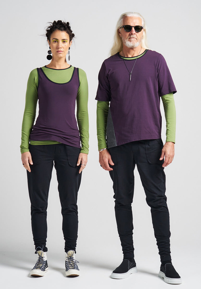 organic clothes, long sleeve cotton top, australian made clothing