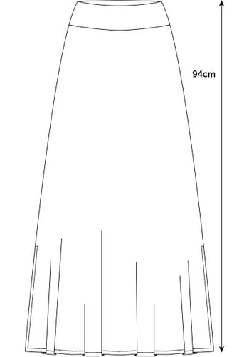 Emma skirt Olive grevillea