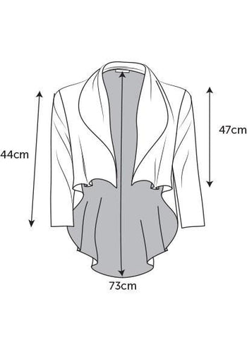 Ester cardi twilight superfine cotton