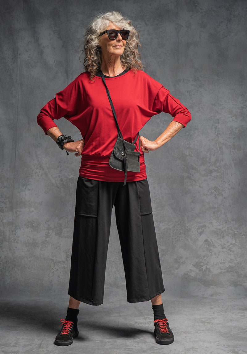 black knit pants, australian made clothes, womens clothing online