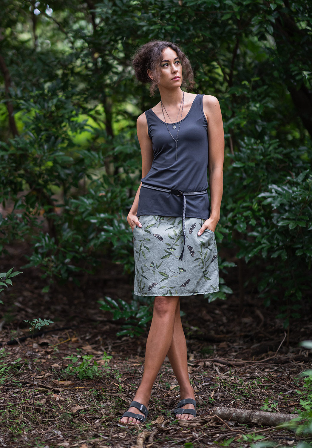 bamboo clothes, womens singlet top, australian clothing brands