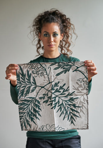 Silky Oak Linen Napkins (set of 4)