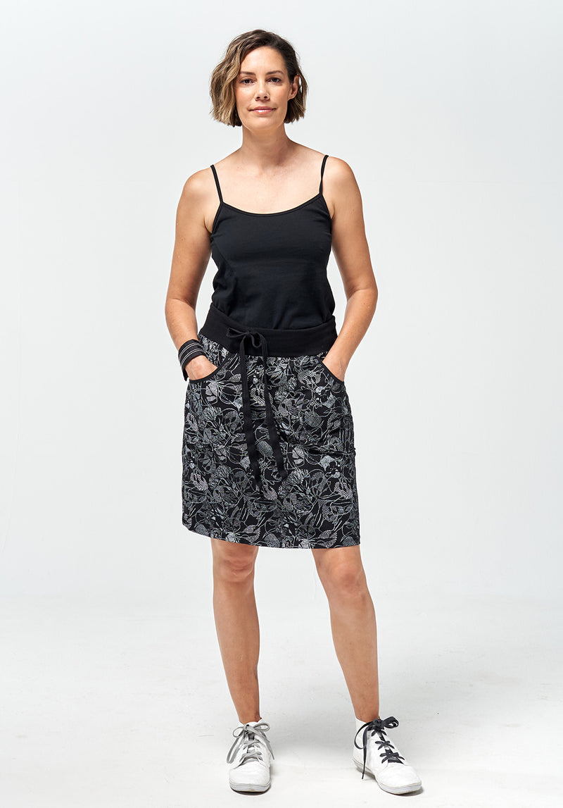 printed cotton skirts, online store skirts, australian boutique fashion, online sustainability boutique, summer skirts online