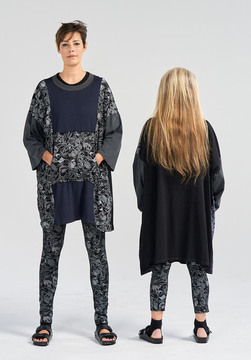 organic cotton sweatshirt, ladies fashion online, screenprinted fabric 