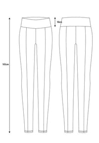 Lanky legs black bamboo