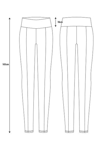 Lanky legs black bamboo