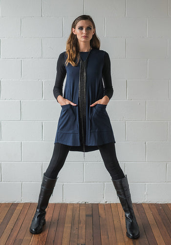 Lanky legs black bamboo