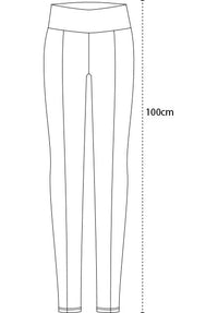 Path long legging organic cotton