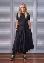 midi skirts Australia, black skirt Australian made