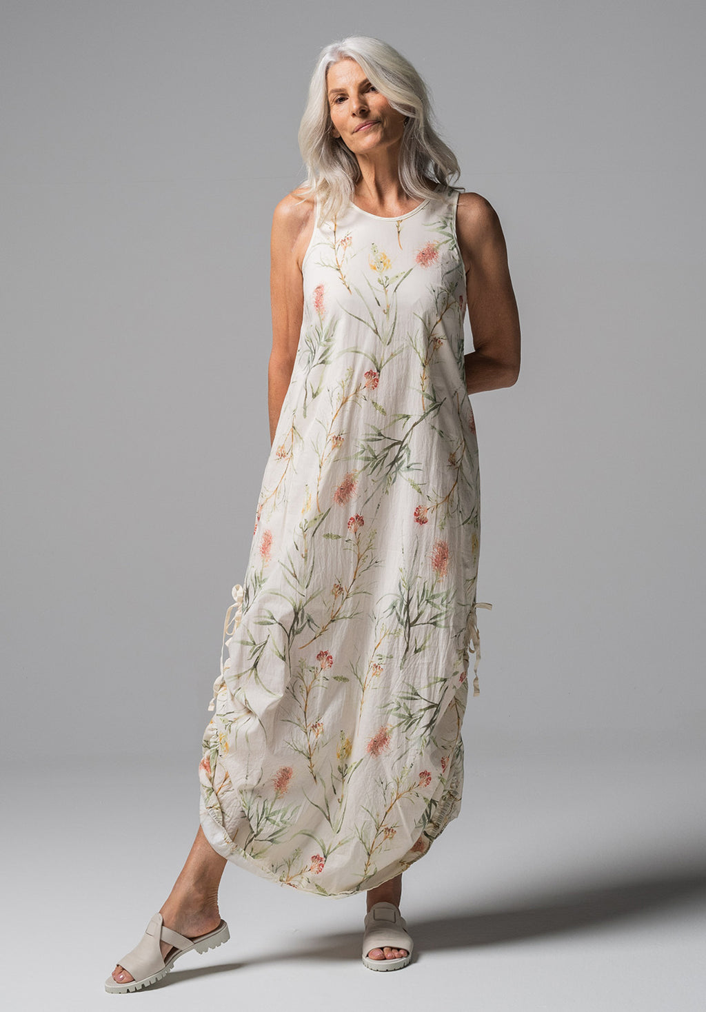 Buy KIDSFORM Women's Cotton Maxi Dress Summer Long Gown Kaftans Short  Sleeve Vintage Loose Casual Plain Dresses with Pockets Online at  desertcartINDIA